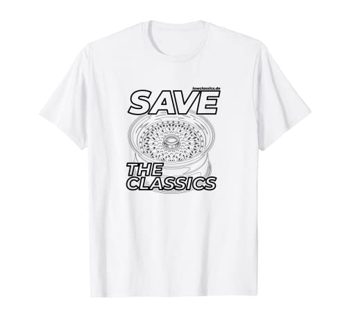 Herren "Save The Classics" (front dark) T-Shirt von lowclassics.de