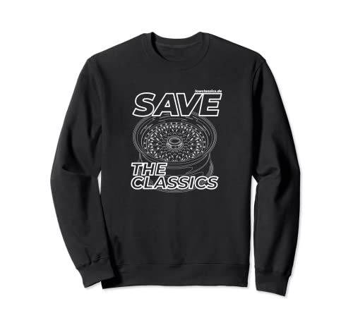 "Save The Classics" (front light) Sweatshirt von lowclassics.de