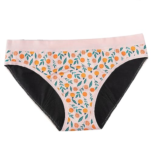 Damen Perioden Unterwäsche Weich Waschbar Wiederverwendbar Saugfähigkeit Periodenslip Menstruationsunterwäsche Auslaufsicher Atmungsaktiv Starke Blutung Periodenunterwäsche Periodenunterschwäsche von lozssnigzi