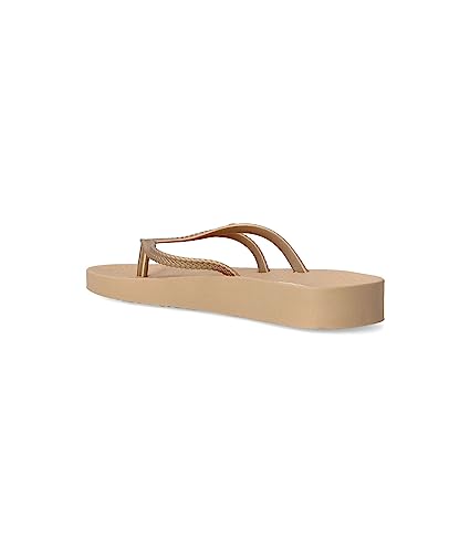 Ipanema Damen Bossa Soft V Fem Flipflop, Gold, Beige, 38 EU von Ipanema