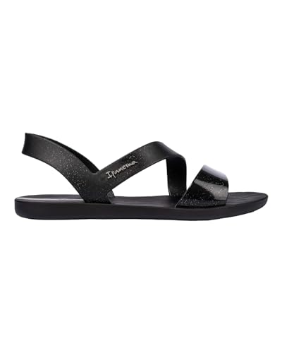 Ipanema Damen Vibe Fem Sandale, schwarz/weiß, 40 EU von Ipanema