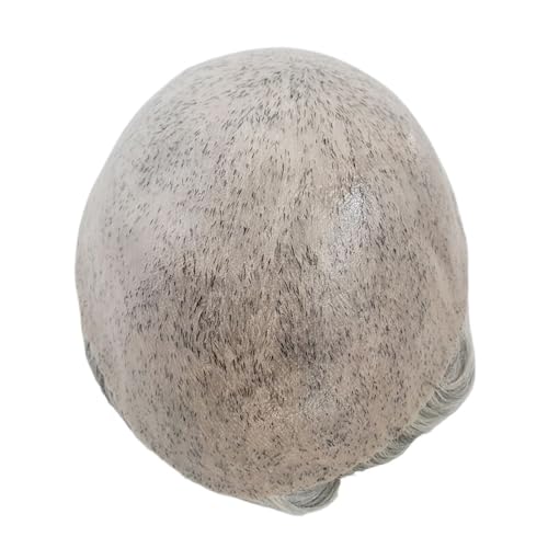0,12–0,14 mm Vollhaut-Männerhaar-Toupet for Herren-Menschenhaarprothese #1B80-Haarsystem Parrucca(7x8) von lskdnrufh