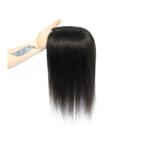 Haarteil Frauen 25–45 cm Haarteil mit Clips for Damen, 100% Remy-Echthaar, for dünnes Haar, natürliche Farbe, einteilige Haarverlängerung for Anklipsen Haar Extensions(Natural Black,18 INCHES_10X12 C Haarteil Frauen 25–45 cm Haarteil mit Clips for Damen, 100% Remy-Echthaar, for dünnes Haar, natürliche Farbe, einteilige Haarverlängerung for Anklipsen Haar Extensions(Natural Black,18 INCHES_10X12 C von lskdnrufh