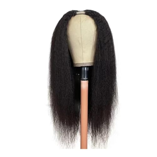 Haarteil Frauen V-Teil-Perücken aus Echthaar for Frauen, verworren glatt, unbehandeltes Haar, Yaki-glatt, V-Form, ohne Kleber, ohne Nähen, for Einclipsen, Halbperücke Haar Extensions(200density,18inch Haarteil Frauen V-Teil-Perücken aus Echthaar for Frauen, verworren glatt, unbehandeltes Haar, Yaki-glatt, V-Form, ohne Kleber, ohne Nähen, for Einclipsen, Halbperücke Haar Extensions(200density,18inch von lskdnrufh