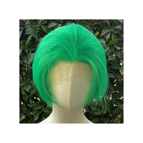 Hellgrüner Kurzer Bob-Schnitt For Frauen, Cosplay, 13 X 4 Lace-Front-Perücken For Männer, Klebefreies Kunsthaar, Hitzebeständige Perücken, 150 Dichte Haar Extensions Hellgrüner Kurzer Bob-Schnitt For Frauen, Cosplay, 13 X 4 Lace-Front-Perücken For Männer, Klebefreies Kunsthaar, Hitzebeständige Perücken, 150 Dichte Haar Extensions von lskdnrufh