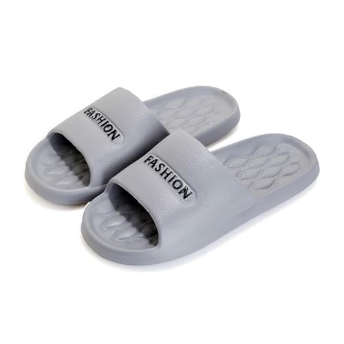 Öffentliche Duschen, drinnen, draußen, Komfort-Duschschuhe für Damen und Herren, rutschfest, schnell trocknend, Bad-Hausschuhe, weiche Sandalen für Wohnzimmer, Pool, Strand, Spa, grau, 40/41 EU Öffentliche Duschen, drinnen, draußen, Komfort-Duschschuhe für Damen und Herren, rutschfest, schnell trocknend, Bad-Hausschuhe, weiche Sandalen für Wohnzimmer, Pool, Strand, Spa, grau, 40/41 EU von lskdnrufh