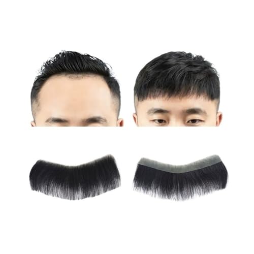 Parrucca uomo 0,06 mm ultradünne Haut PU-Basis Männer Toupet V-Stil Frontal Haaransatz glattes Echthaar Parrucca Parrucca uomo 0,06 mm ultradünne Haut PU-Basis Männer Toupet V-Stil Frontal Haaransatz glattes Echthaar Parrucca von lskdnrufh