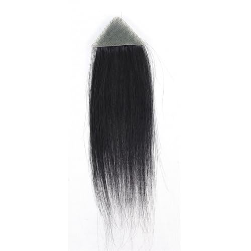 Parrucca uomo 0,06 mm ultradünne Haut PU Frontal Haaransatz Herren Stirn Haarteil Patch Echthaarteile unsichtbar Parrucca(4x4x5 cm) von lskdnrufh