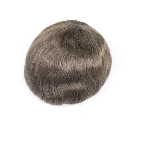 Parrucca uomo 8x10 Zoll Herren Haarprothese #6 Braun Echthaar System Fein Mono PU Rund um Herren Haarteil Parrucca Parrucca uomo 8x10 Zoll Herren Haarprothese #6 Braun Echthaar System Fein Mono PU Rund um Herren Haarteil Parrucca von lskdnrufh