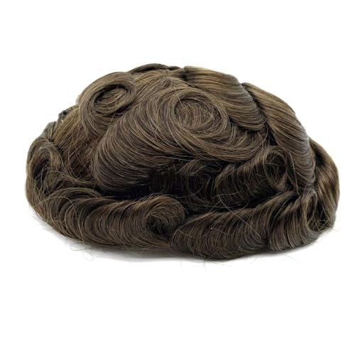 Parrucca uomo Echthaar-Ersatzsysteme Toupet for Männer 8x10 Zoll Einheit Mono Lace PU-Basis Dünne Haut Parrucca Parrucca uomo Echthaar-Ersatzsysteme Toupet for Männer 8x10 Zoll Einheit Mono Lace PU-Basis Dünne Haut Parrucca von lskdnrufh