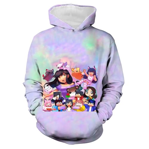 lttrevl Kid Shirt and Hoodie Youth T Shirts Hoodies Casual Tops 6-16T Birthday Gifts for Girls Boys, Puepel, X-Small von lttrevl