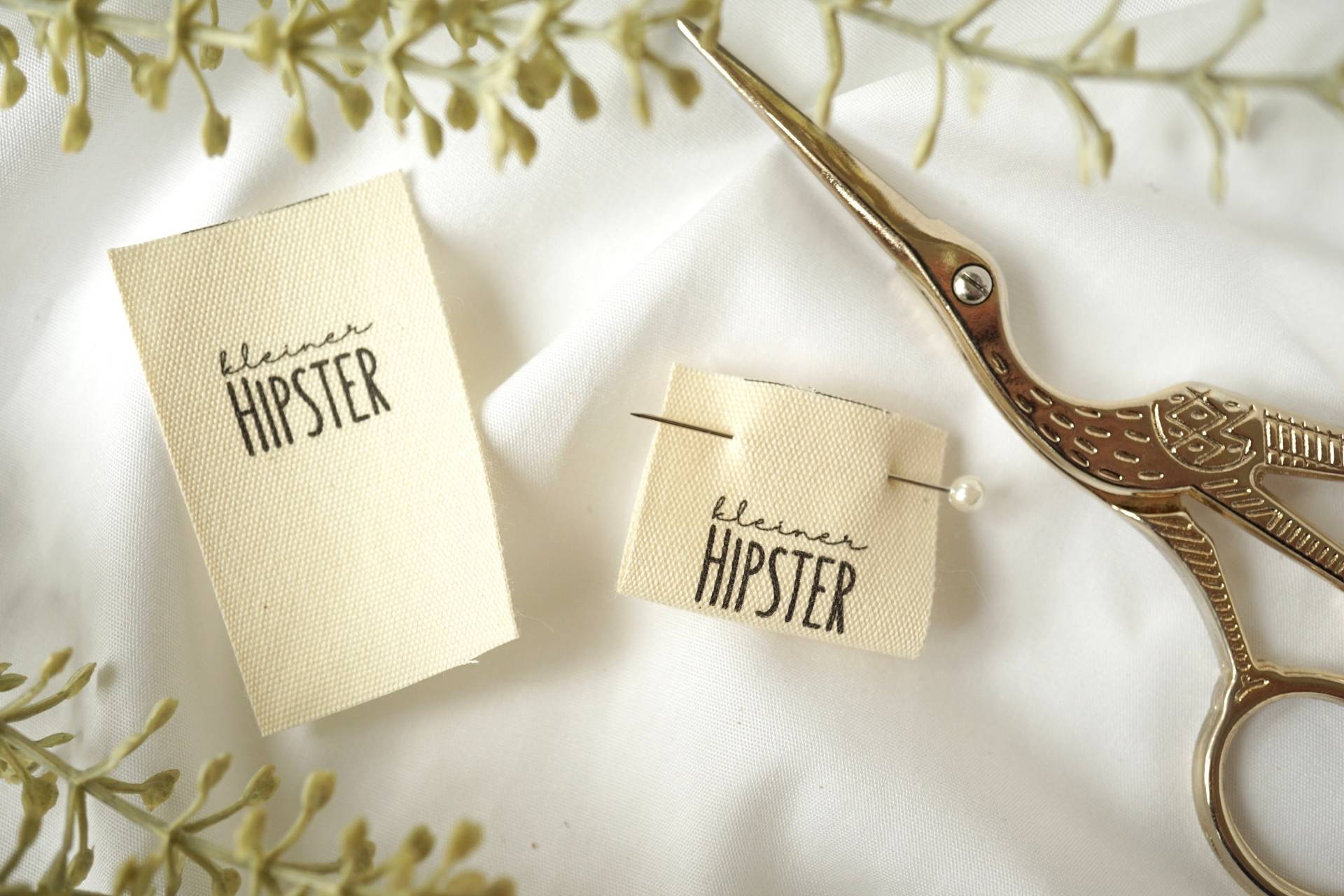 3Er Set Baumwoll-Label "Kleiner Hipster" 3Er Set Baumwoll-Label "Kleiner Hipster" von lubodesignberlin