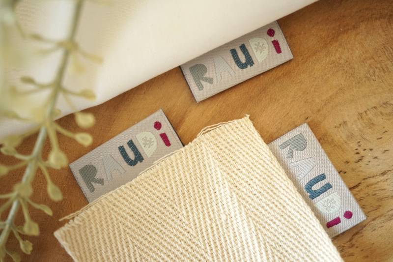 3Er Set Weblabel "Raudi" - B-Ware von lubodesignberlin