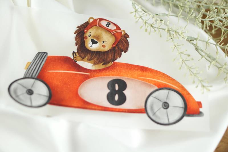 Bügelbild „Löwe Am Start" - Groß/Maxi Bügelbild „Löwe Am Start" - Groß/Maxi von lubodesignberlin