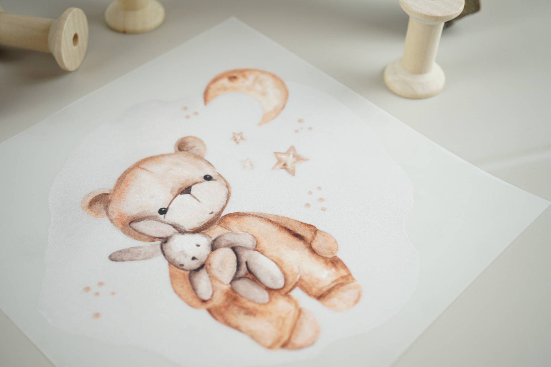 Bügelbild „Sweet Dreams" - Groß von lubodesignberlin