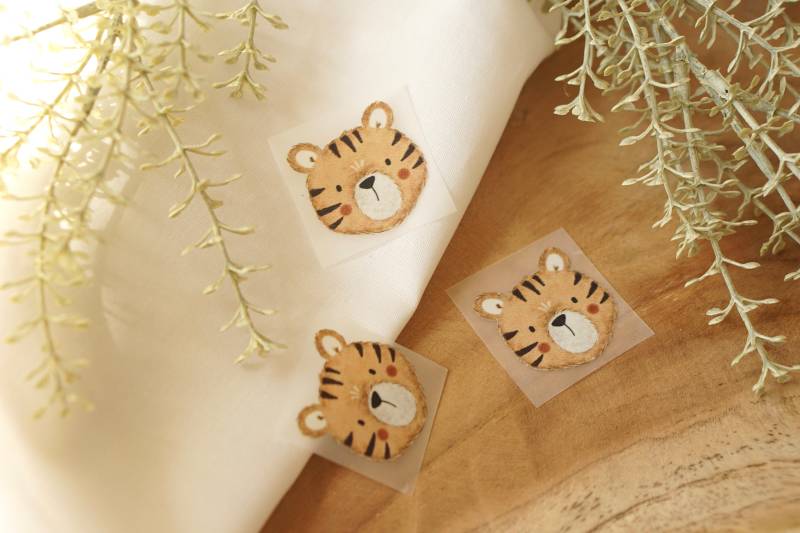 Bügelbild „Tiger" - Mini Bügelbild „Tiger" - Mini von lubodesignberlin