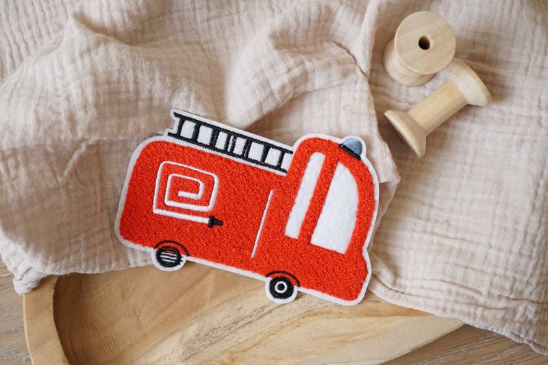 Chenille Patch "Feuerwehr" Chenille Patch "Feuerwehr" von lubodesignberlin