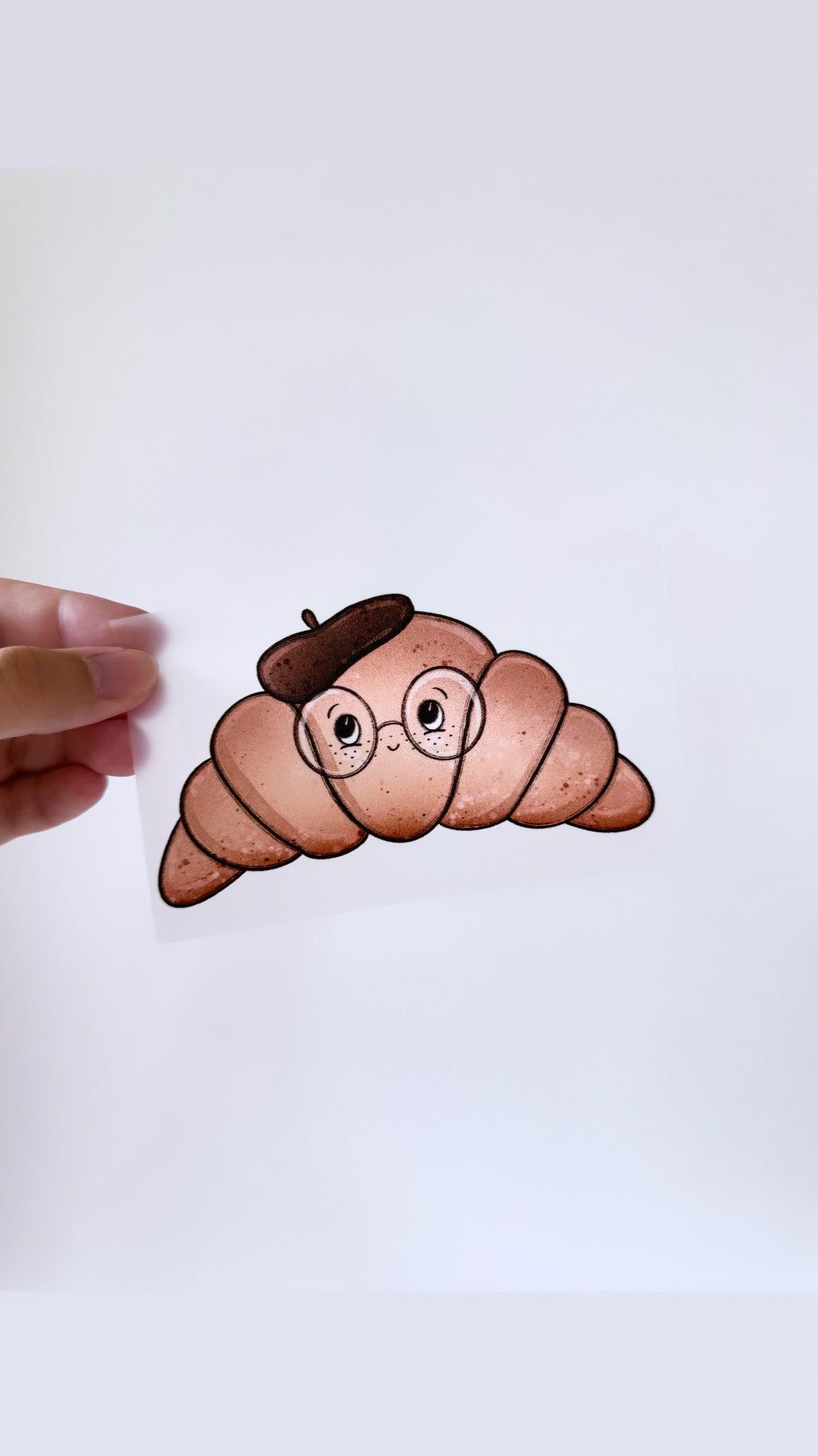 French Croissant - Bügelbild, Klein von lubodesignberlin