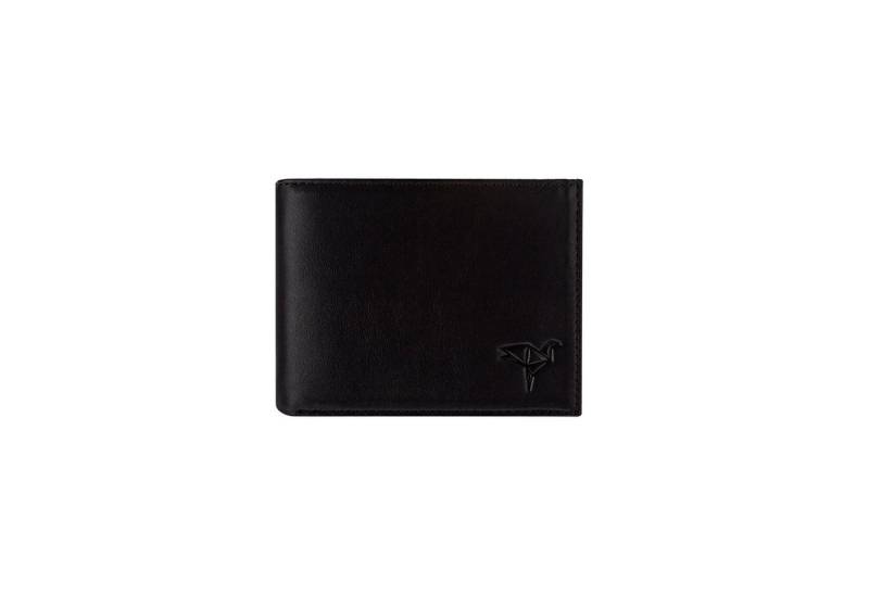 lucky bees Geldbörse 100% GENUINE LEATHER, 8,5 cm x 2 cm M1237 von lucky bees