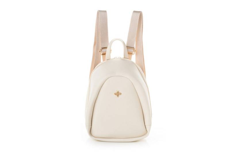 lucky bees Rucksack 100% POLYVINYL LEATHER, 27 cm x 11 cm B1902 von lucky bees