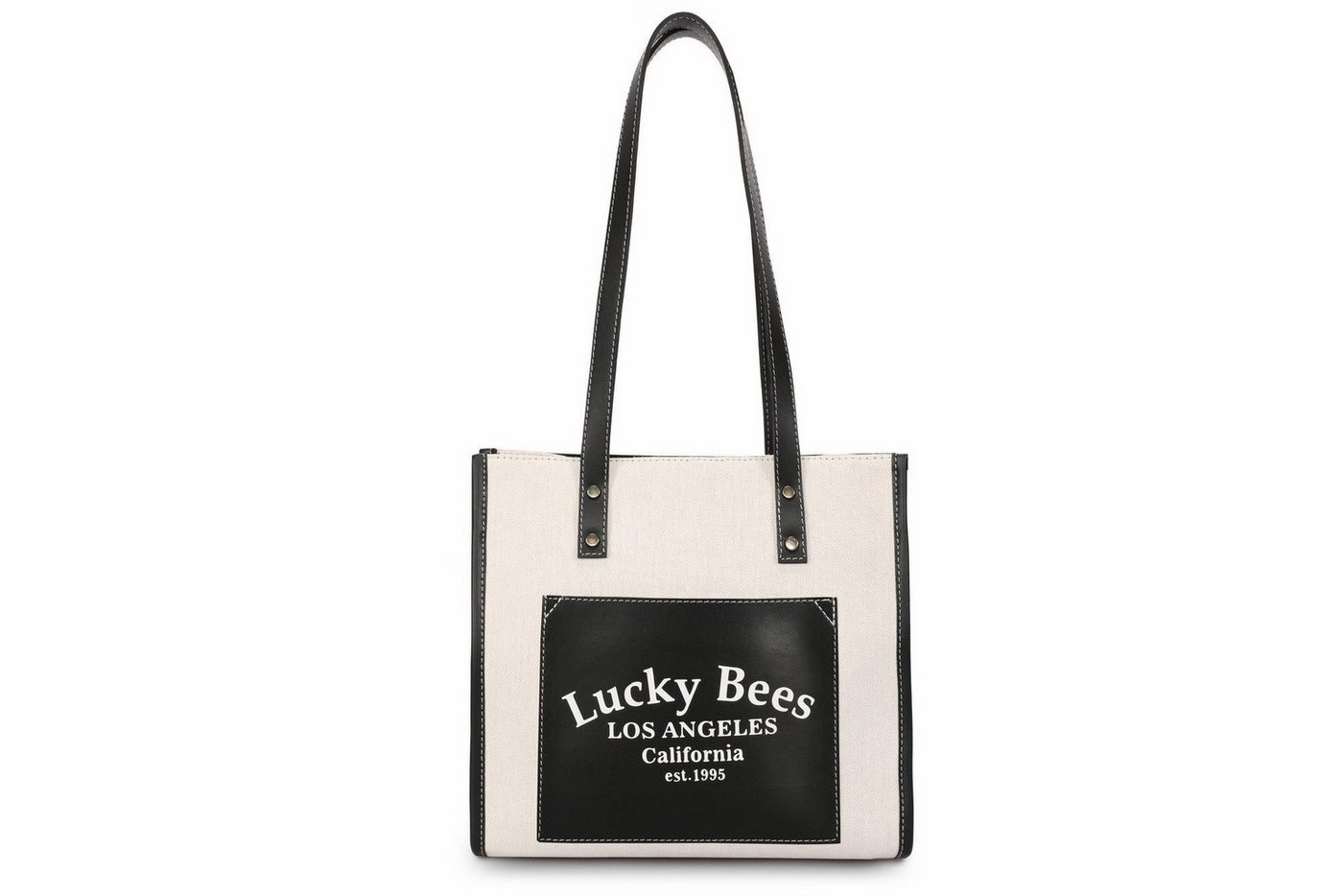 lucky bees Rucksack 100% POLYVINYL LEATHER, 31 cm x 13 cm B1427 von lucky bees