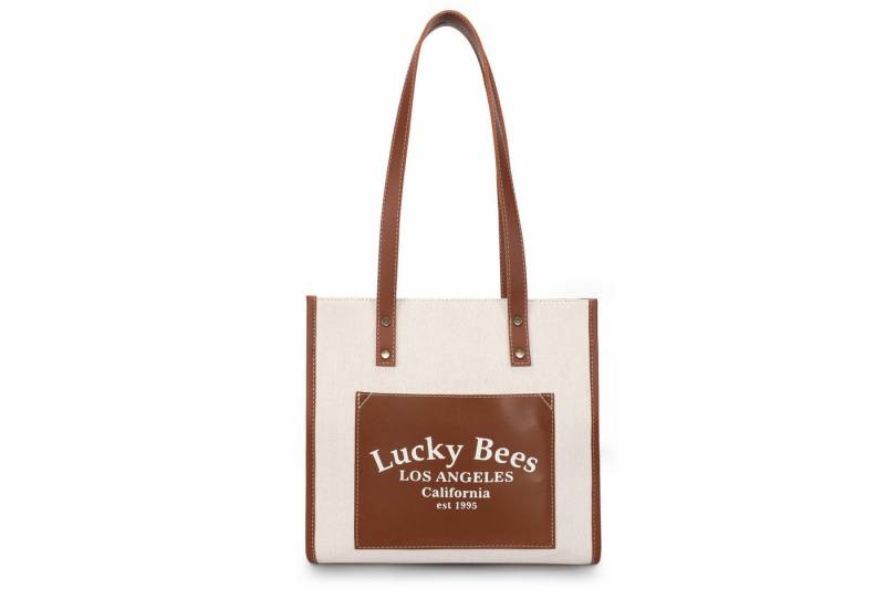lucky bees Rucksack 100% POLYVINYL LEATHER, 31 cm x 13 cm B1428 von lucky bees