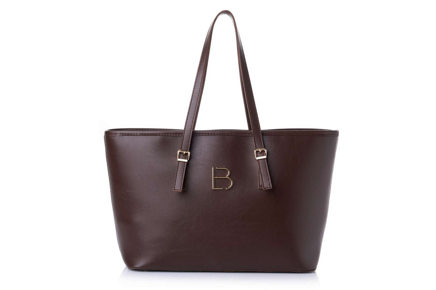 lucky bees Shopper Damen Tote Bag, Reißverschluss, Innenfach von lucky bees