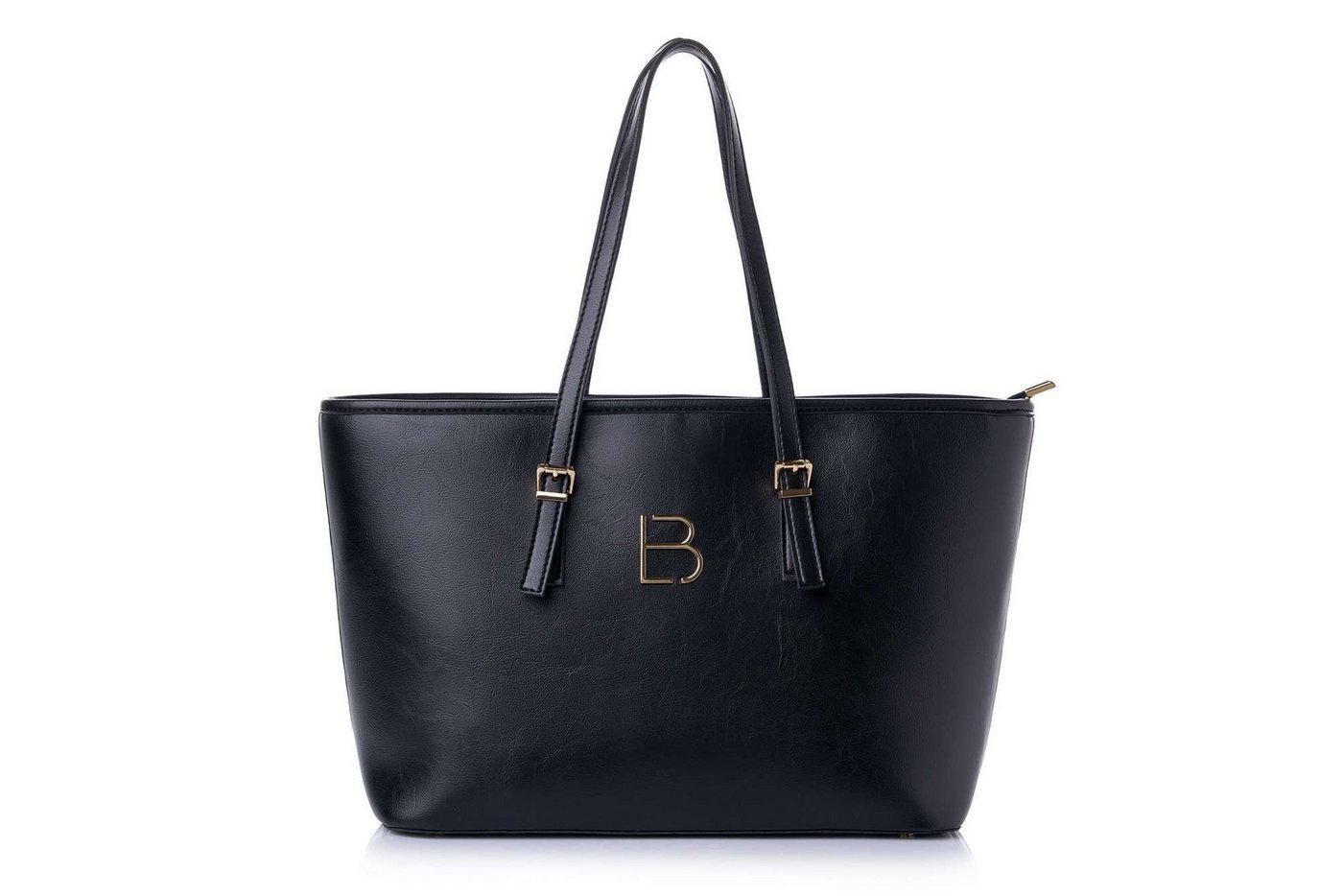 lucky bees Shopper Damen Tote Bag, Reißverschluss, Innenfach von lucky bees