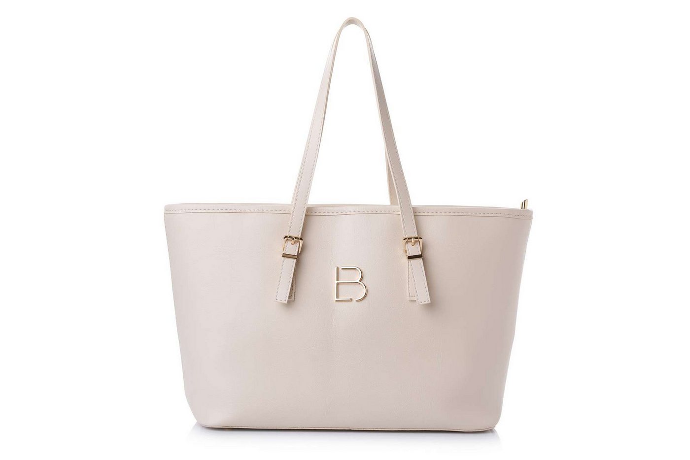 lucky bees Shopper Damen Tote Bag, Reißverschluss, Innenfach von lucky bees