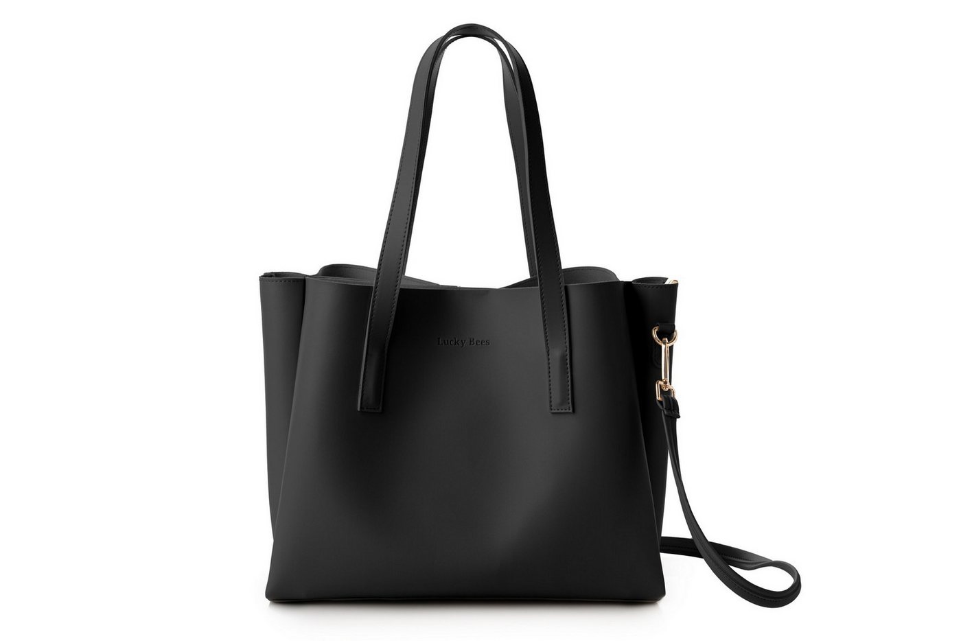 lucky bees Shopper Tote Bag (Packung, 1-tlg., 1 x Damen Tasche), Statement-Piece Pflegeleichtes Material Viel Stauraum von lucky bees