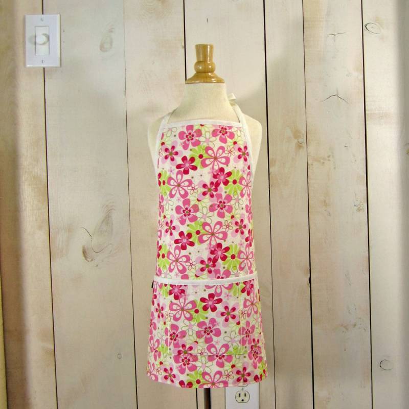 Daisy Field Junger Erwachsener Schürze - Wendeschürze Von Lucky Ducky Designs von luckyduckydesigns