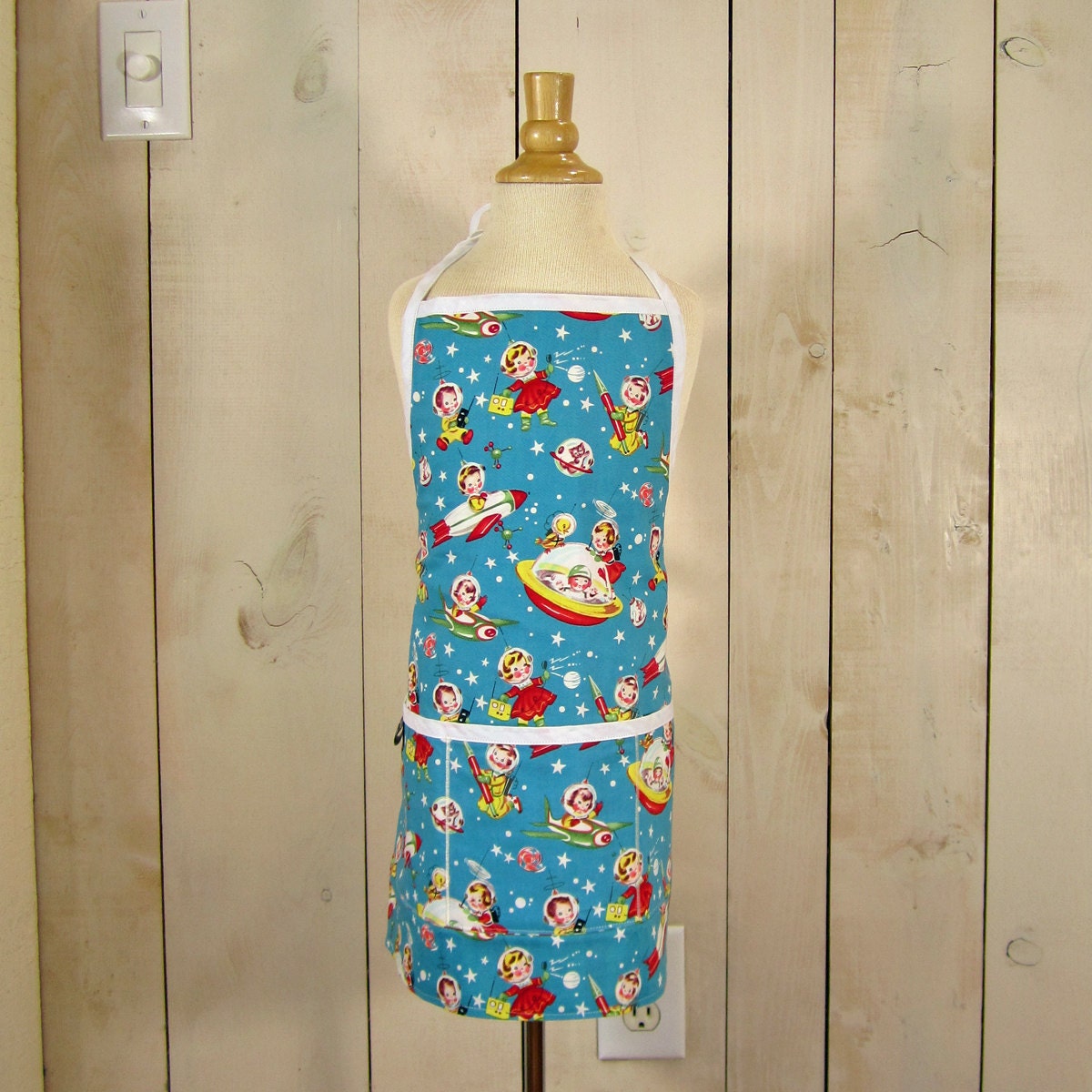 Rocket Rascals Junge Erwachsene/Teen Schürze - Wendeschürze, Volle Schürze, Jungenschürze von luckyduckydesigns