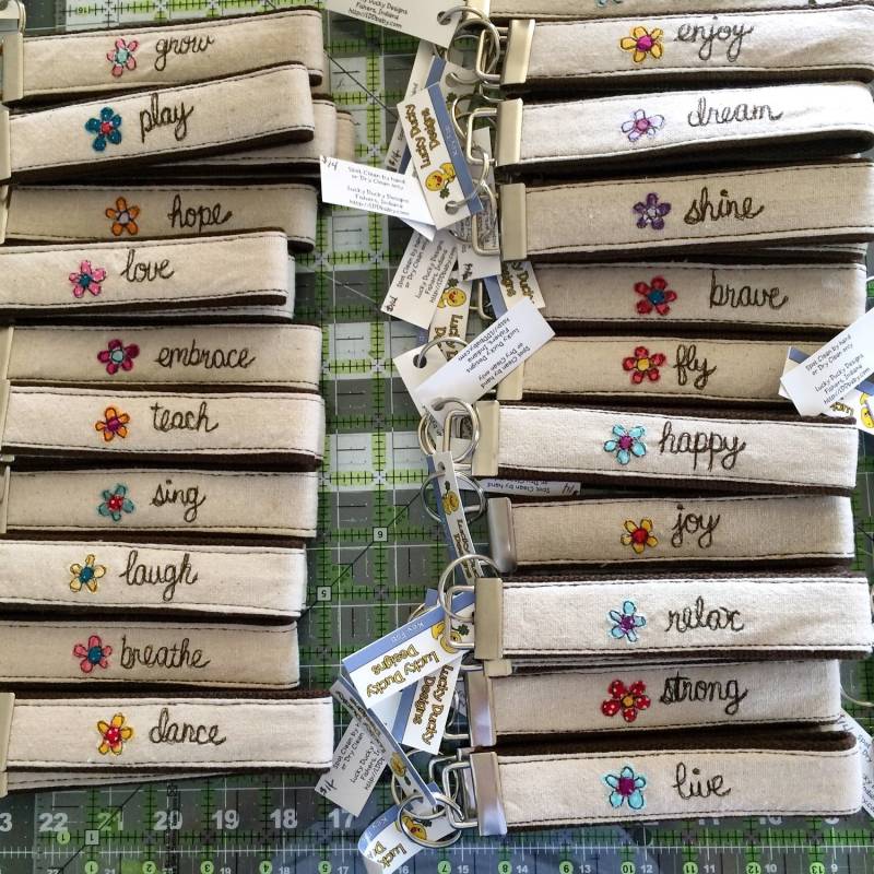 Schlüsselanhänger, Wort Des Jahres Inspiration Personalisierter Namensschlüsselanhänger von luckyduckydesigns