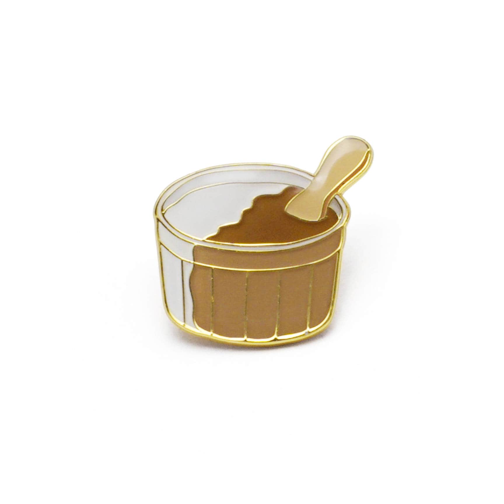 Eisbecher Emaille Pin Eisbecher Emaille Pin von luckyhorsepress