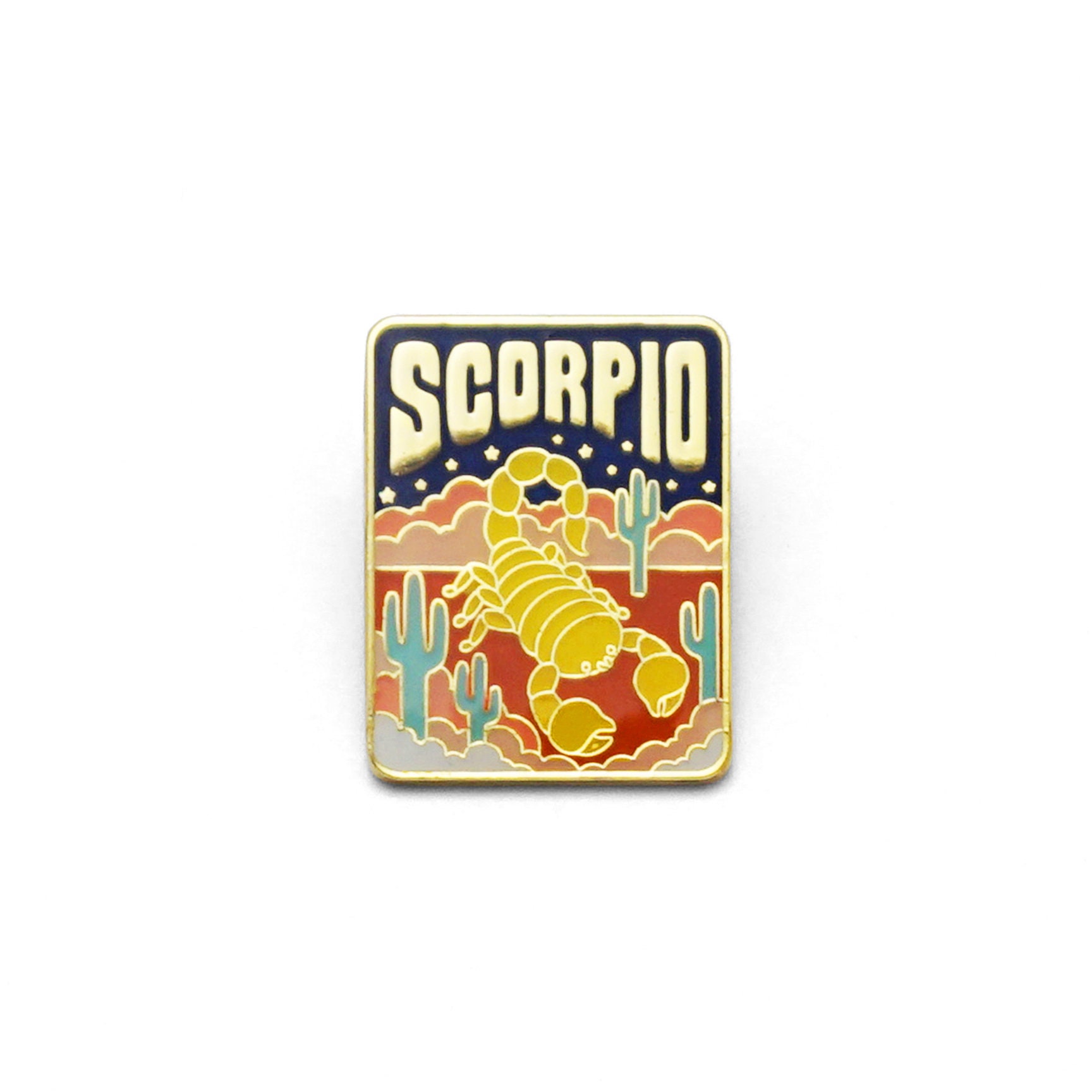 Skorpion Emaille Pin Skorpion Emaille Pin von luckyhorsepress