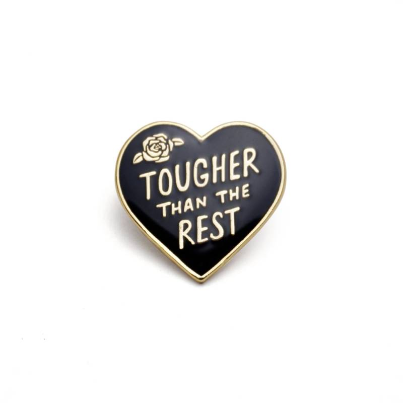 Tough Herz Emaille Pin Tough Herz Emaille Pin von luckyhorsepress