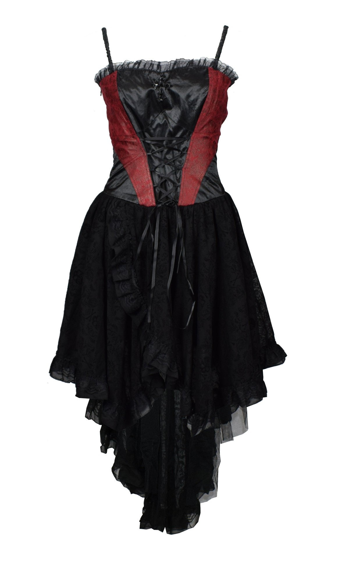 Gothic High Low Dress von lucyfirefashion