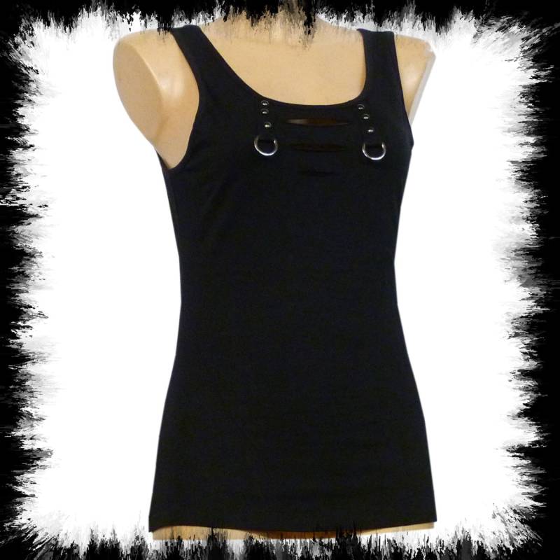 Lady Gothic Tanktop Back Free von lucyfirefashion