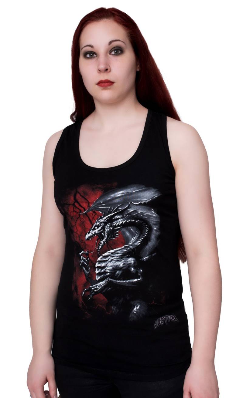 Lady Tanktop Backfree Flash Dragon von lucyfirefashion