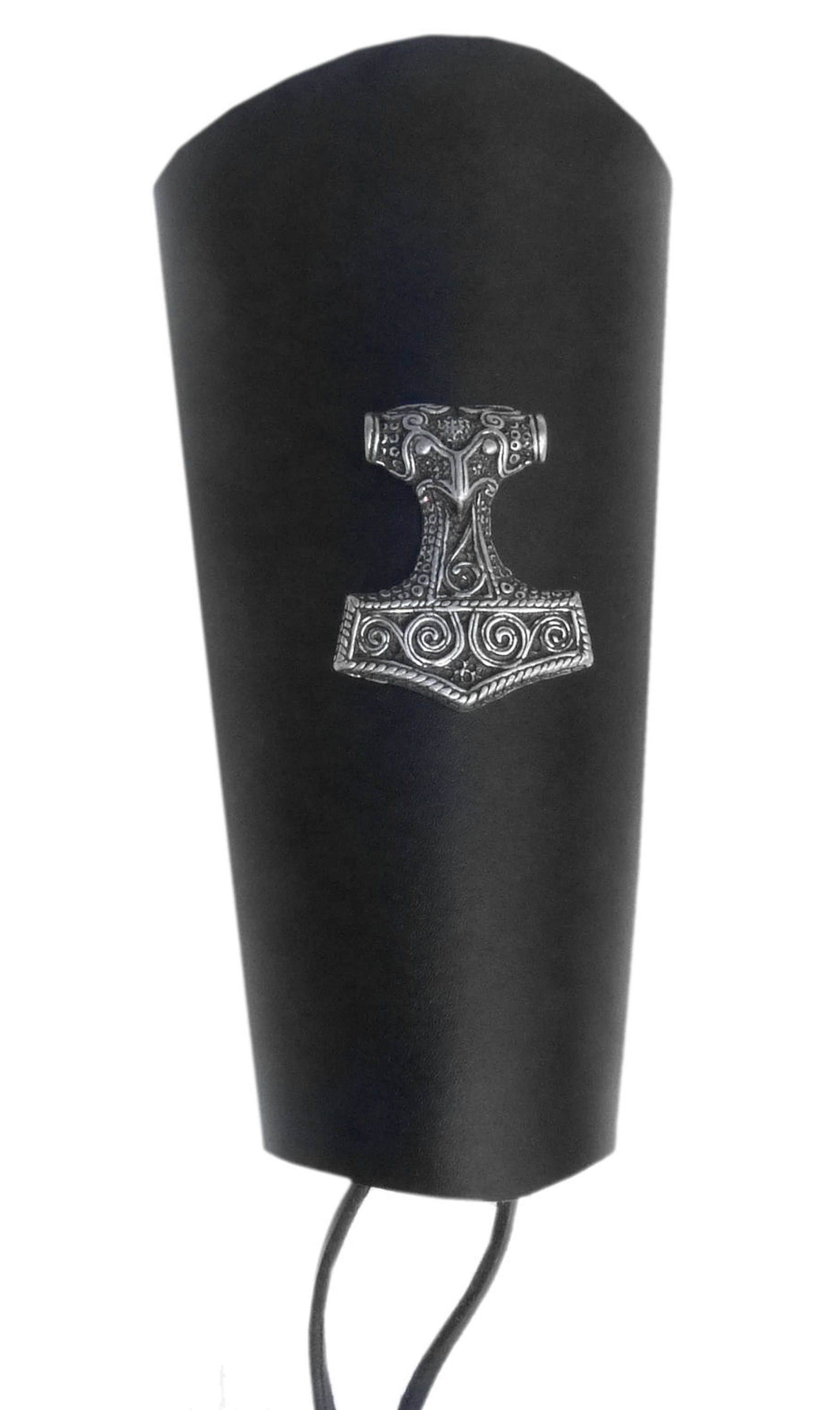 Leder Armschiene Thors Hammer von lucyfirefashion