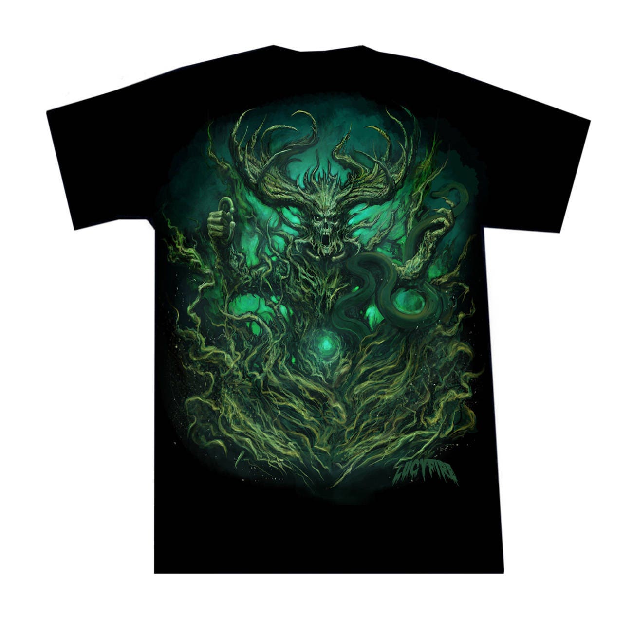 T Shirt Cernunnos von lucyfirefashion