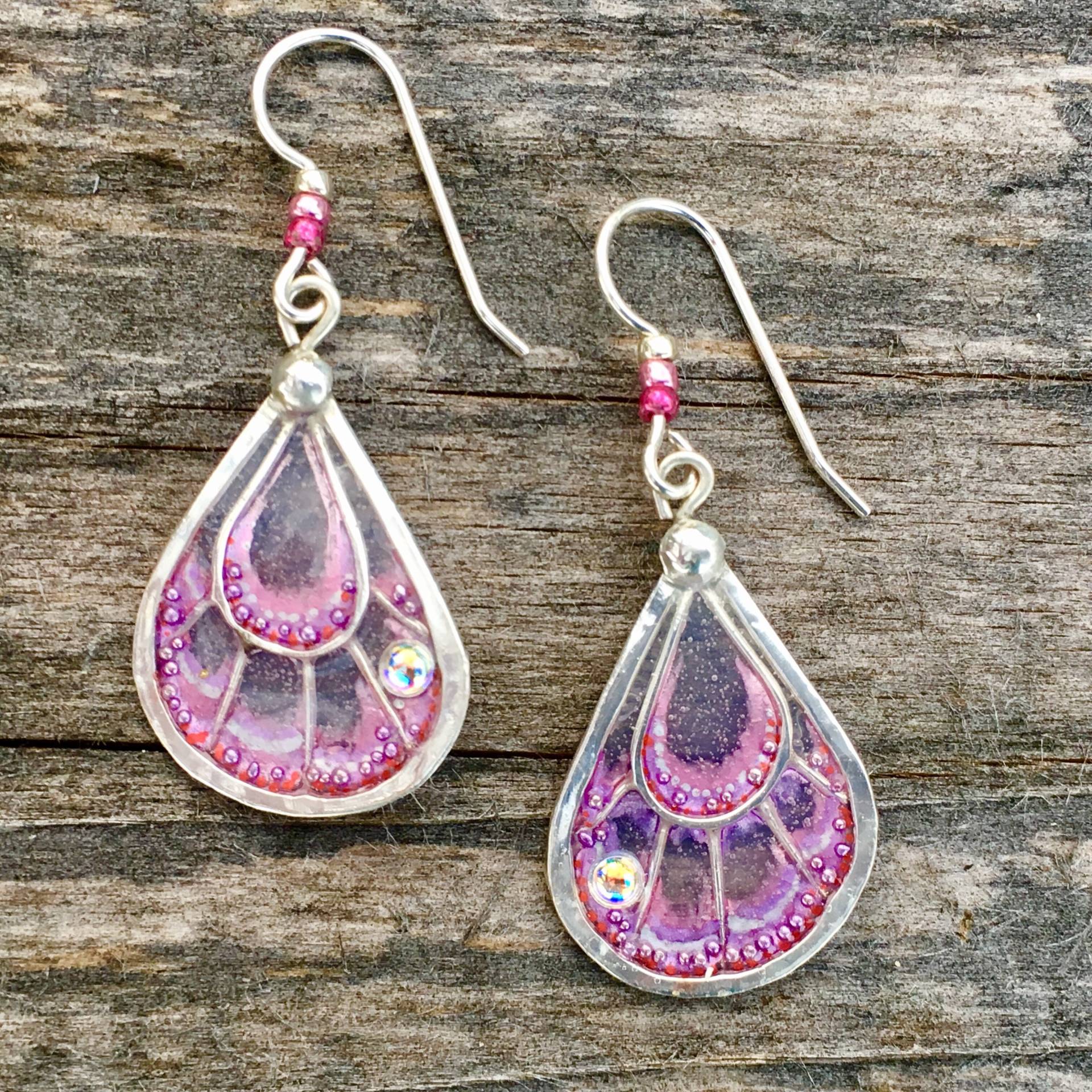 Glasswing Schmetterlingsflügel Ohrringe Glasswing Schmetterlingsflügel Ohrringe von lucygoldenjewelry
