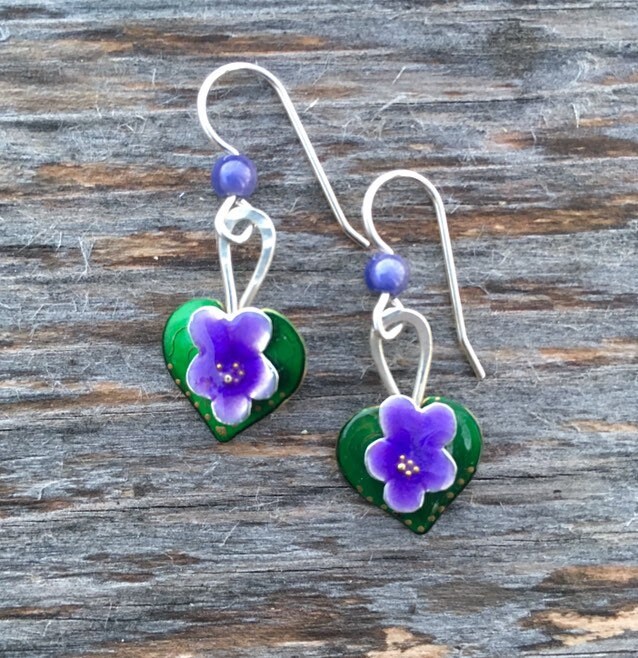 Violette Ohrringe Violette Ohrringe von lucygoldenjewelry