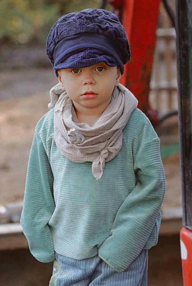 Pullover Nicky Cord "Lind" Gr.62-140 von luettundluett