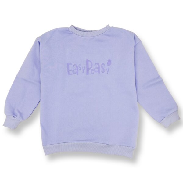 luftabong BIO Pullover in Kuschelsweat "EASY PEASY" von luftabong