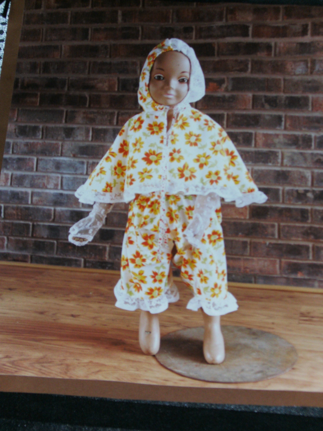 Werden-Speichen Märchen Prinzessin Orangette Kapuzen Poncho [18 Mnths - 3 Jahre] von luisadawnoperadarte