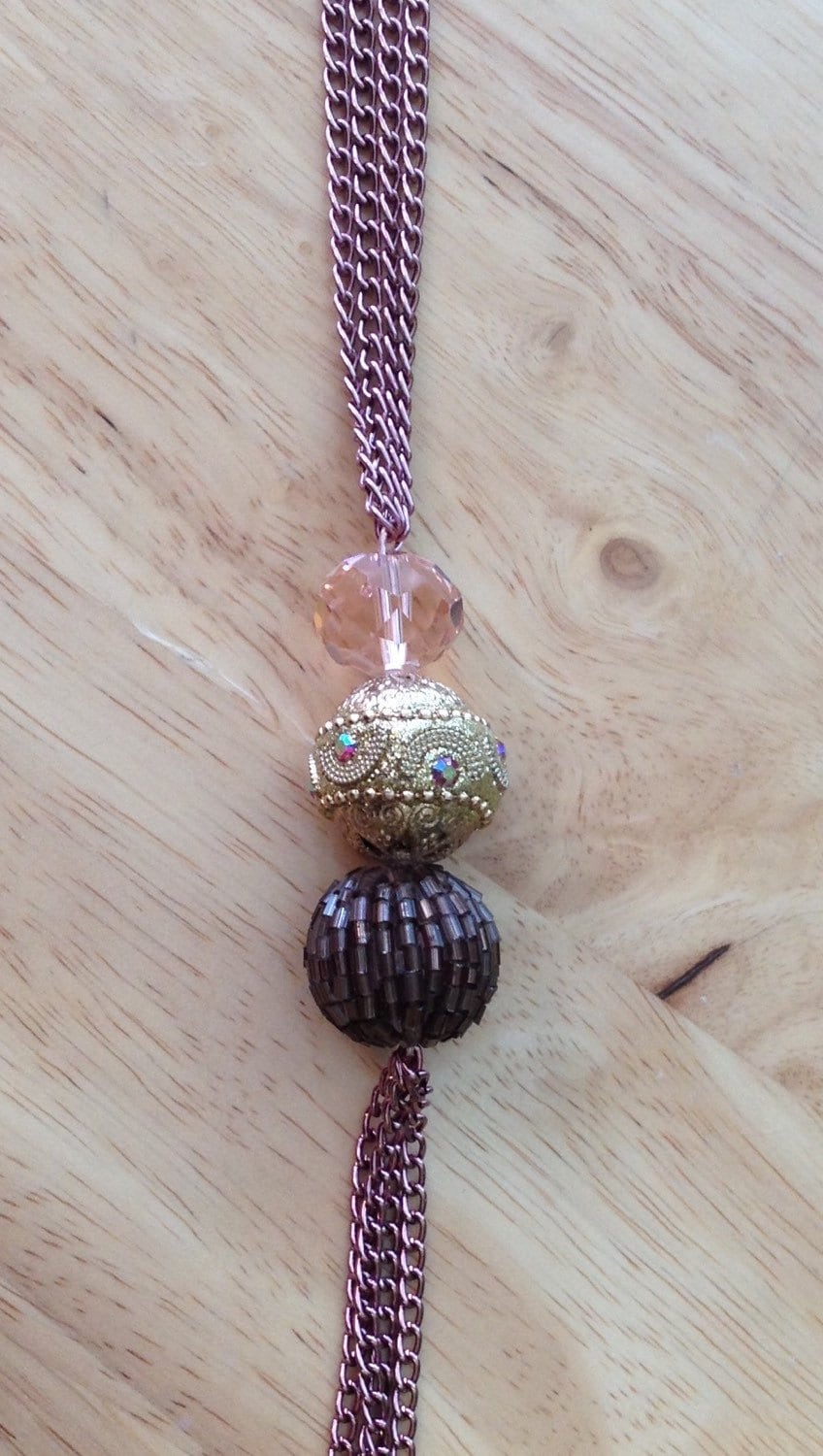 Rose-Gold Quaste Halskette Rose-Gold Quaste Halskette von lukama