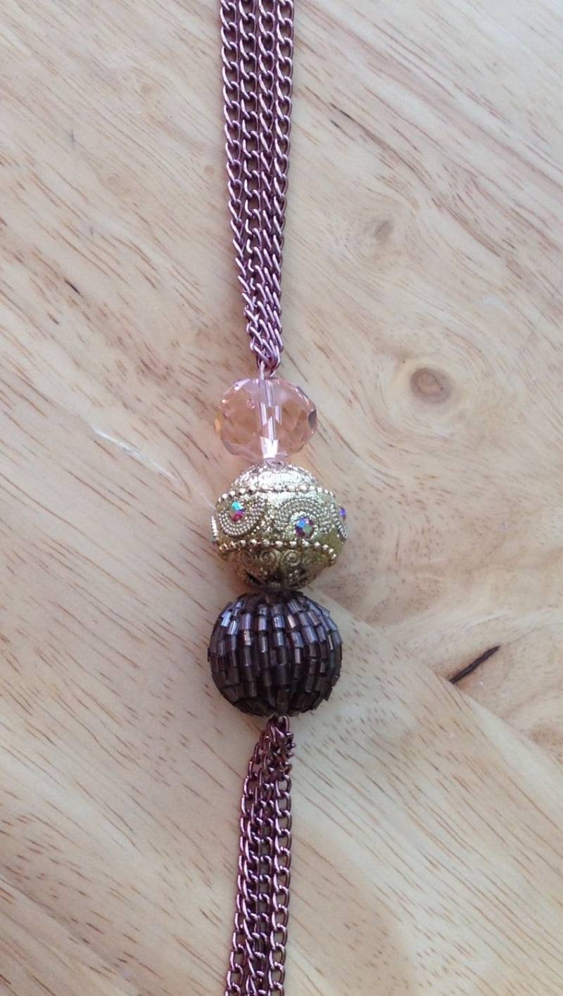 Rose-Gold Quaste Halskette Rose-Gold Quaste Halskette von lukama