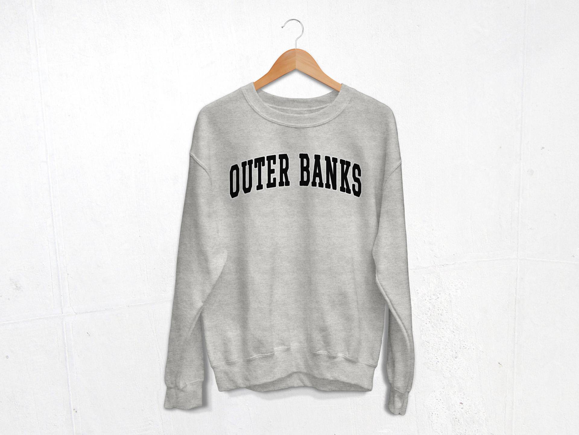 Äußere Banken Schwarz College Sweatshirt von lukassfr