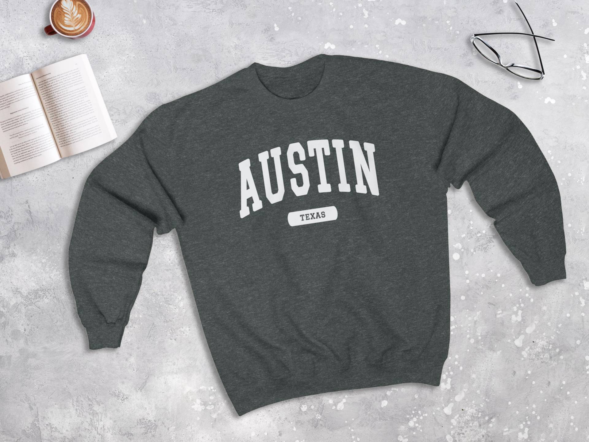 Austin Texas College Sweatshirt von lukassfr